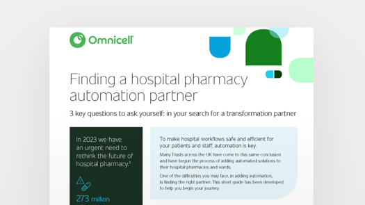 Find the Right Partner for Pharmacy Automation guide thumbnail